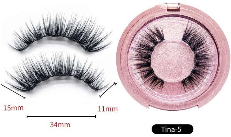 Tina + Eyeliner liquido + Pinzetta