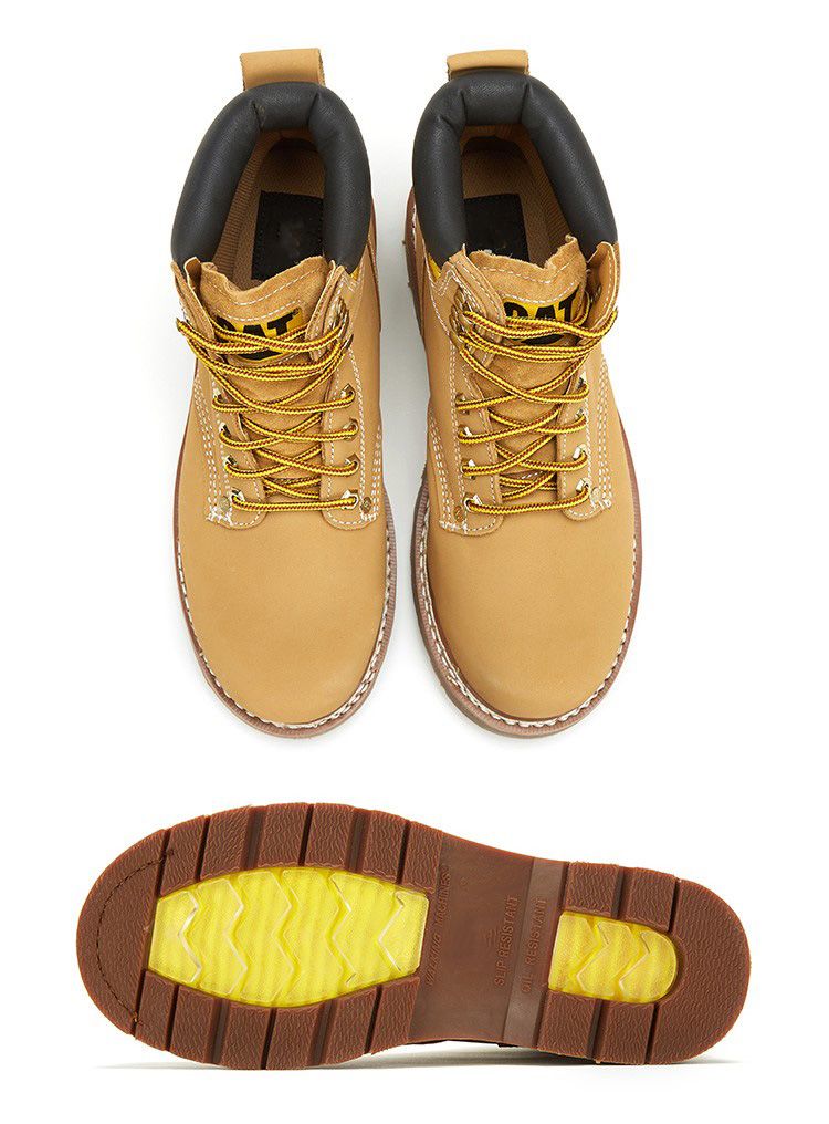 Cat Wide Width Boot For Men Women Casual Winter Boots Triple Brown