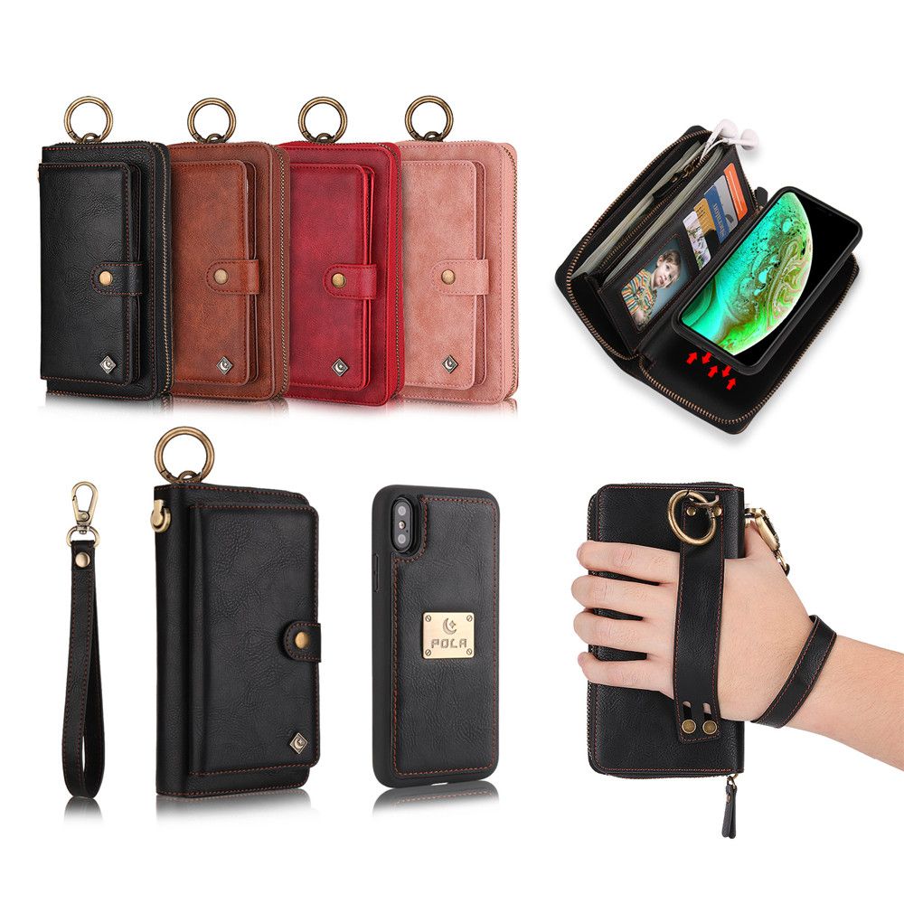 phone case with purse on back