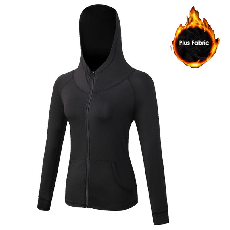 women's sports zip up moletom com capuzs