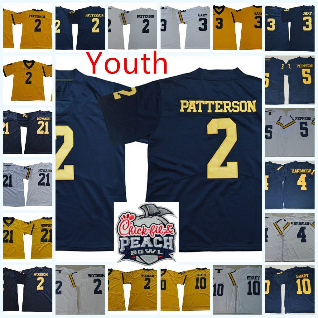 kids michigan football jersey