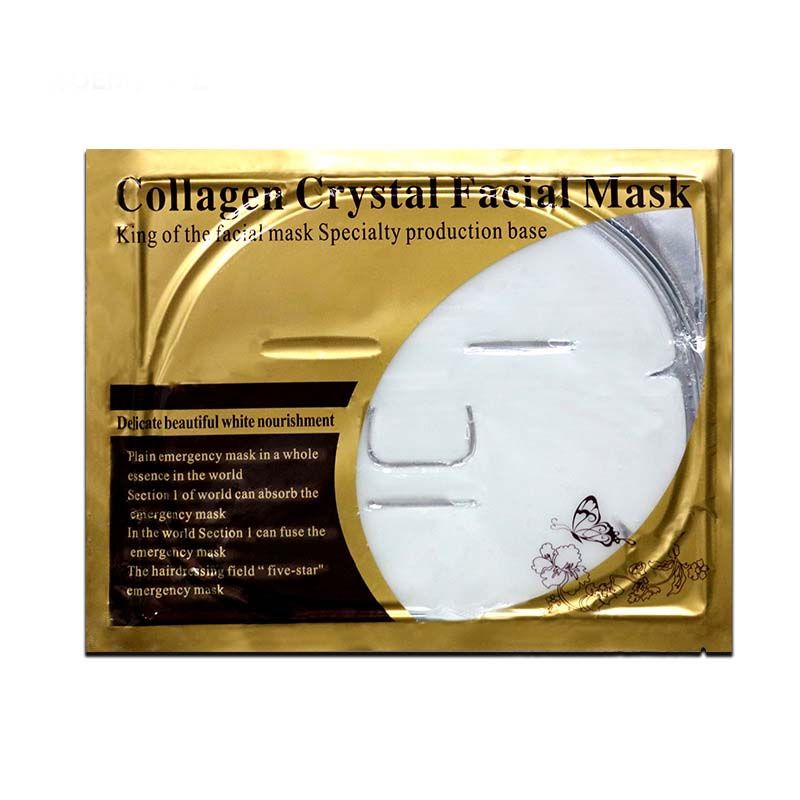 Maschera bianco latte farfalla