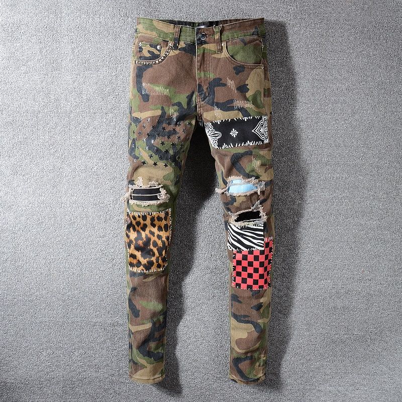 amiri jeans camo