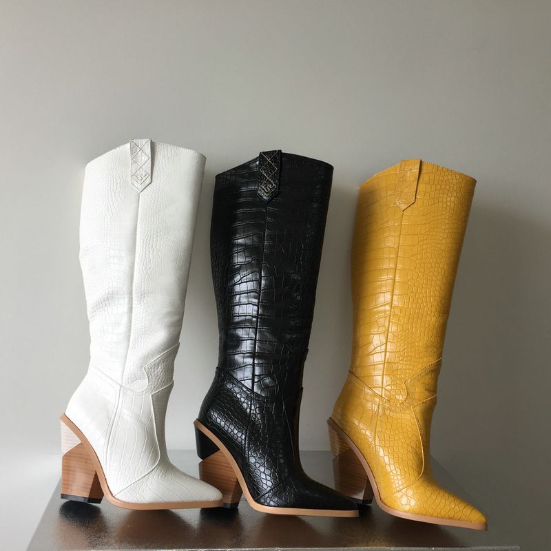 botas vaqueras mujer negras