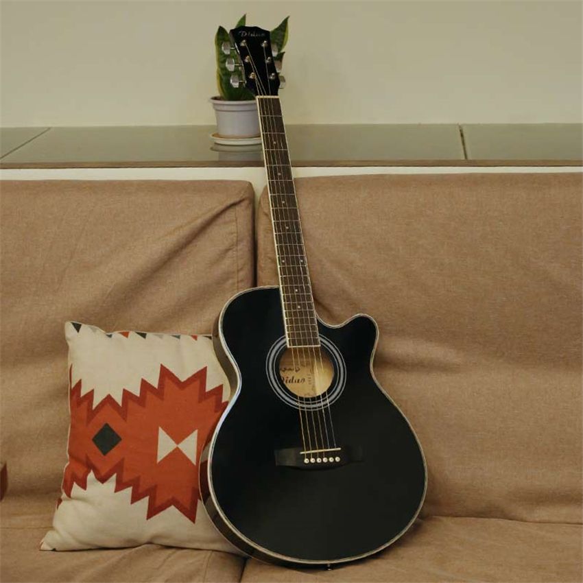 Half Size Acoustic Guitar - 40 Acoustic Guitar 20 Frets Rosewood Fingerboard Guitarra Musical Stringed Instruments 6 Strings Guitars With Eq Half Size Acoustic Guitar Acoustic Cutaway Guitar From Moershop 75 38 Dhgate Com