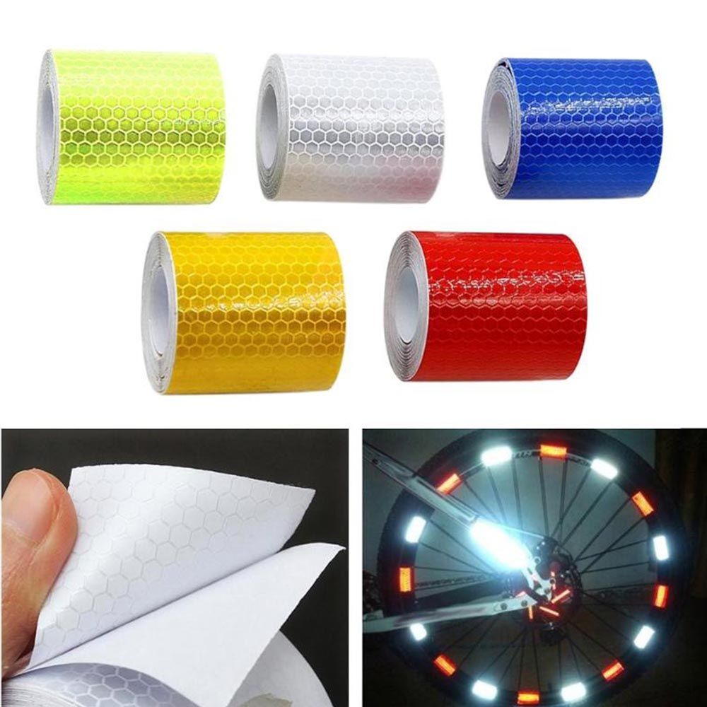 Safety Mark Reflective Tape Sticker Car Styling Self Adhesive Warning Tape DIY