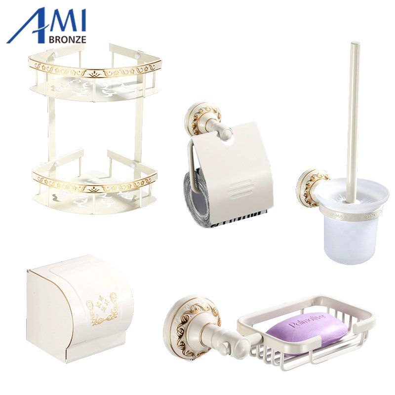 2020 Ivory White Gold Carved Aluminum Bathroom Fixture Bath