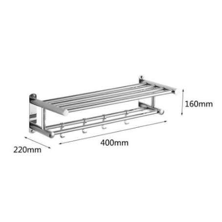 2020 Stainless Steel Bathroom Towel Holder Wall Mounted Rack Bath Clothes Organizer Storage Shelf With 4 Hooks Hot From Fashion Sundry 29 65 Dhgate Com - Wall Mounted Towel Shelf With Hooks 2020 Stainless Steel Bathroom Towel Holder Wall Mounted Rack Bath Clothes Organizer Storage Shelf With 4 Hooks Hot From Fashion Sundry 29 65 Dhgate Com - Wall Mounted Towel Shelf With Hooks