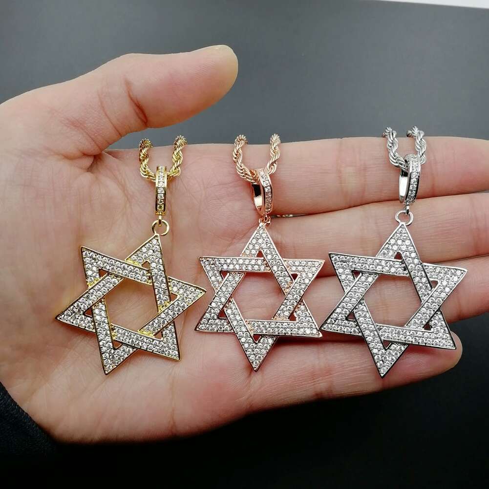 Pendientes De David Star Para Hombres Pendientes De Colgante Pendientes De David Star Para Hombres Pendientes De Colgante
