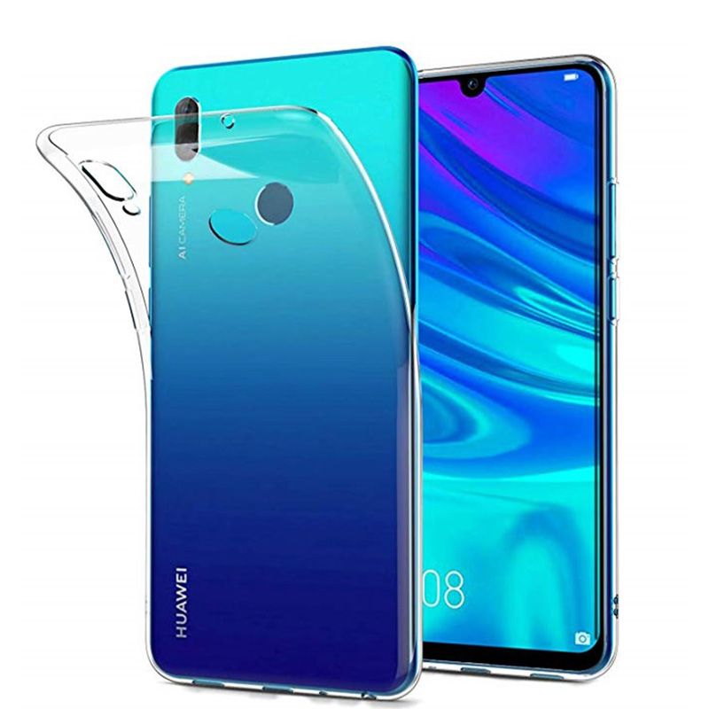 Estuche para Huawei Y9 Y7 Y6 Pro 2019 Y7 Smart 2019 claro TPU