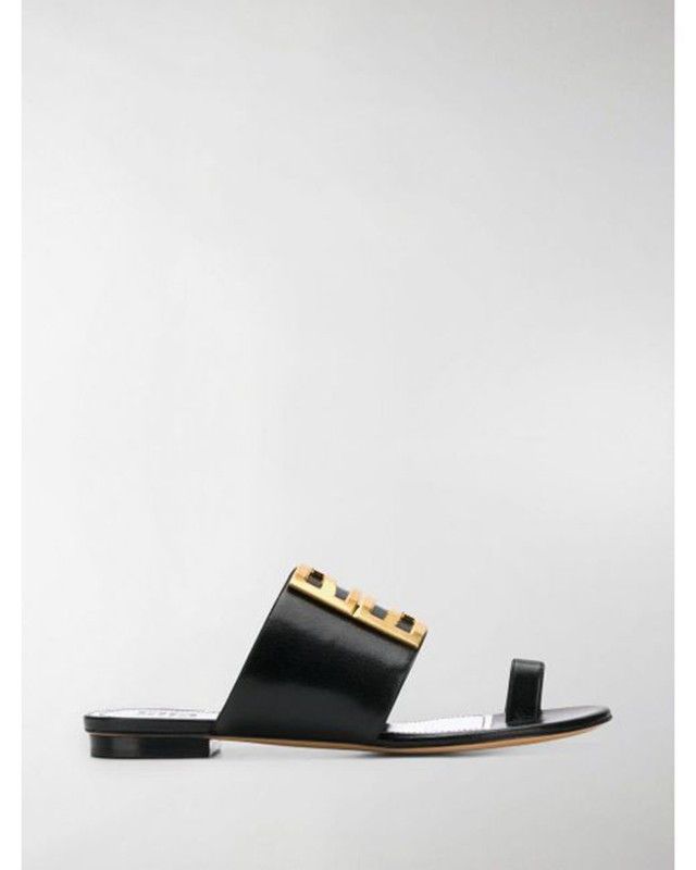 womens black toe post sandals