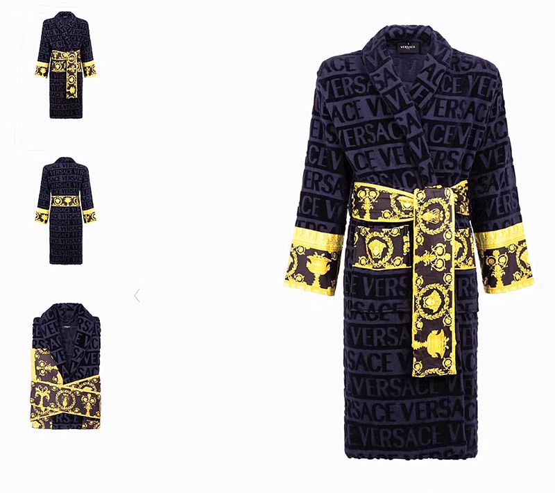 versace medusa robe