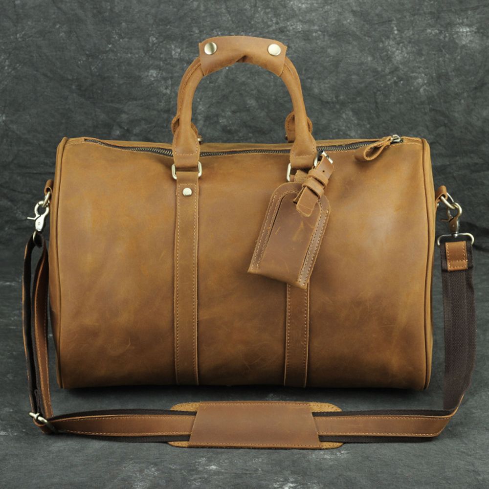 leather laptop travel bag