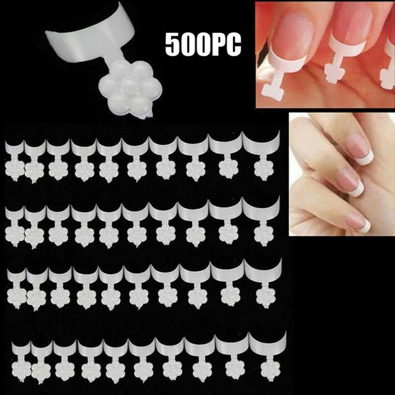 Manicure Nail Crescent French Edge White French Half Paste Short False Nails Professional Nail Tools From Fukui 9 98 Dhgate Com