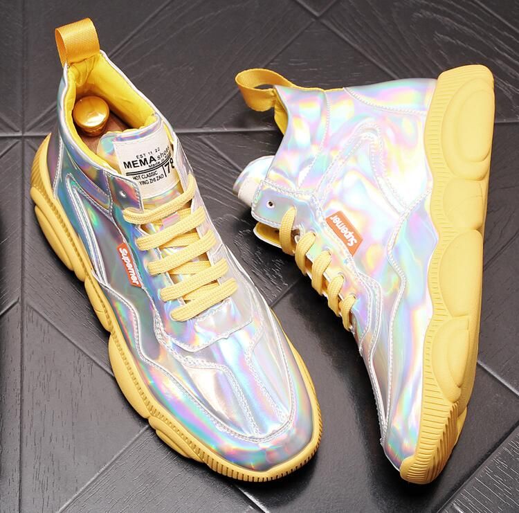 gold colour shoes online