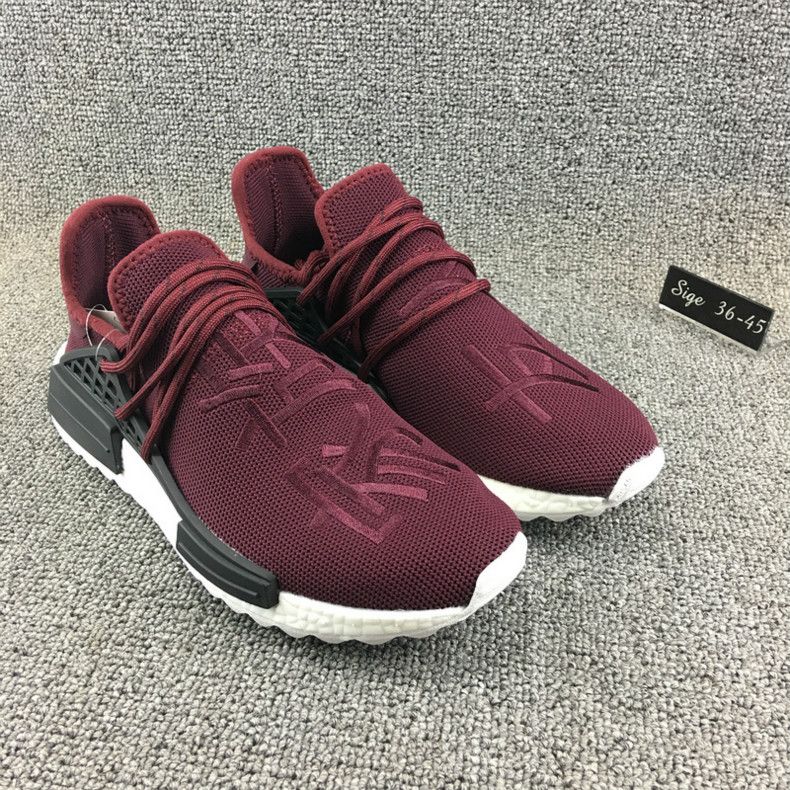 human race friends and family burgundy
