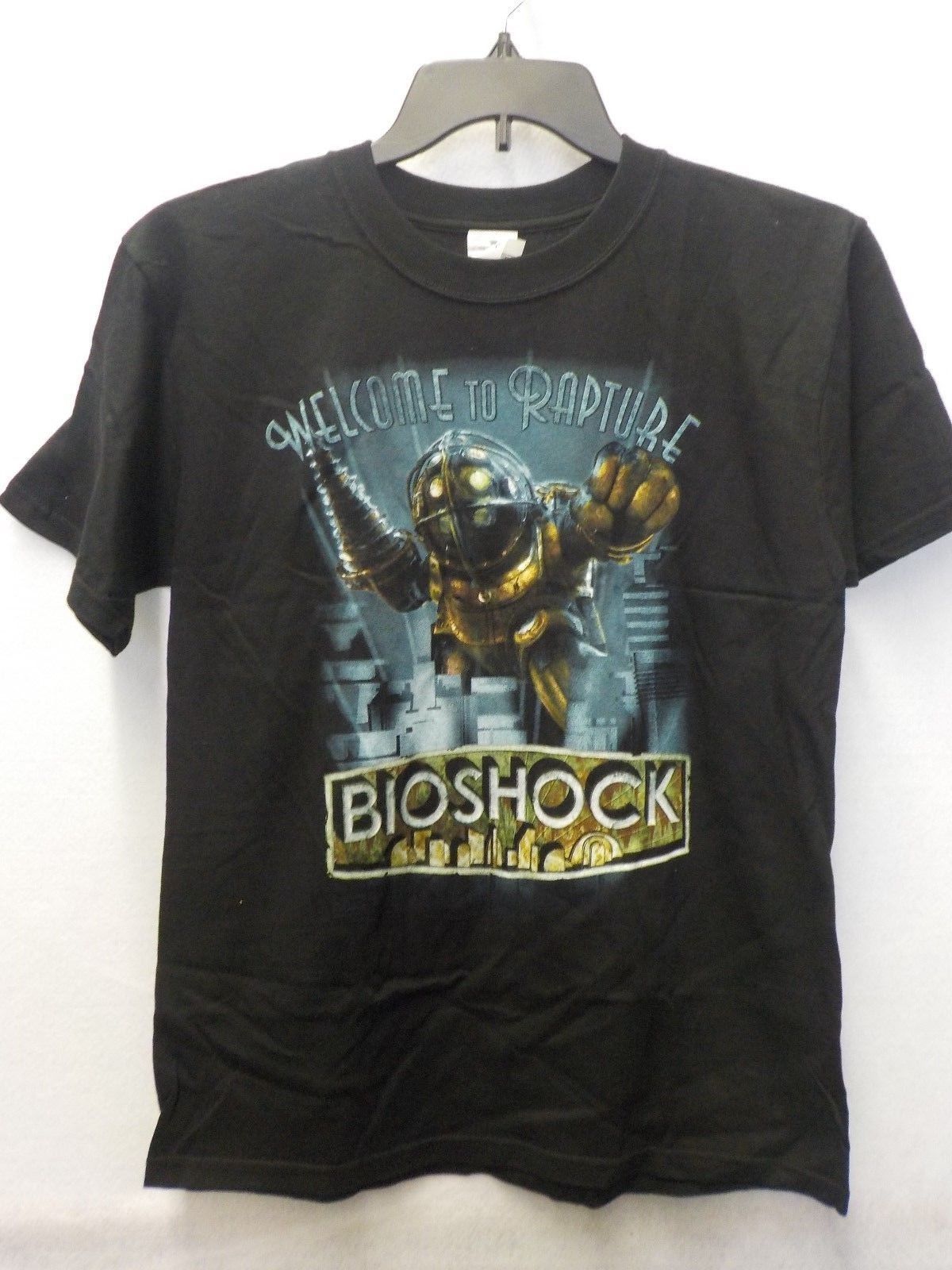 Bioshock Boys Fashion Classic Long Sleeve T-Shirt Boy Long Sleeve Cotton Round Neck T-Shirt