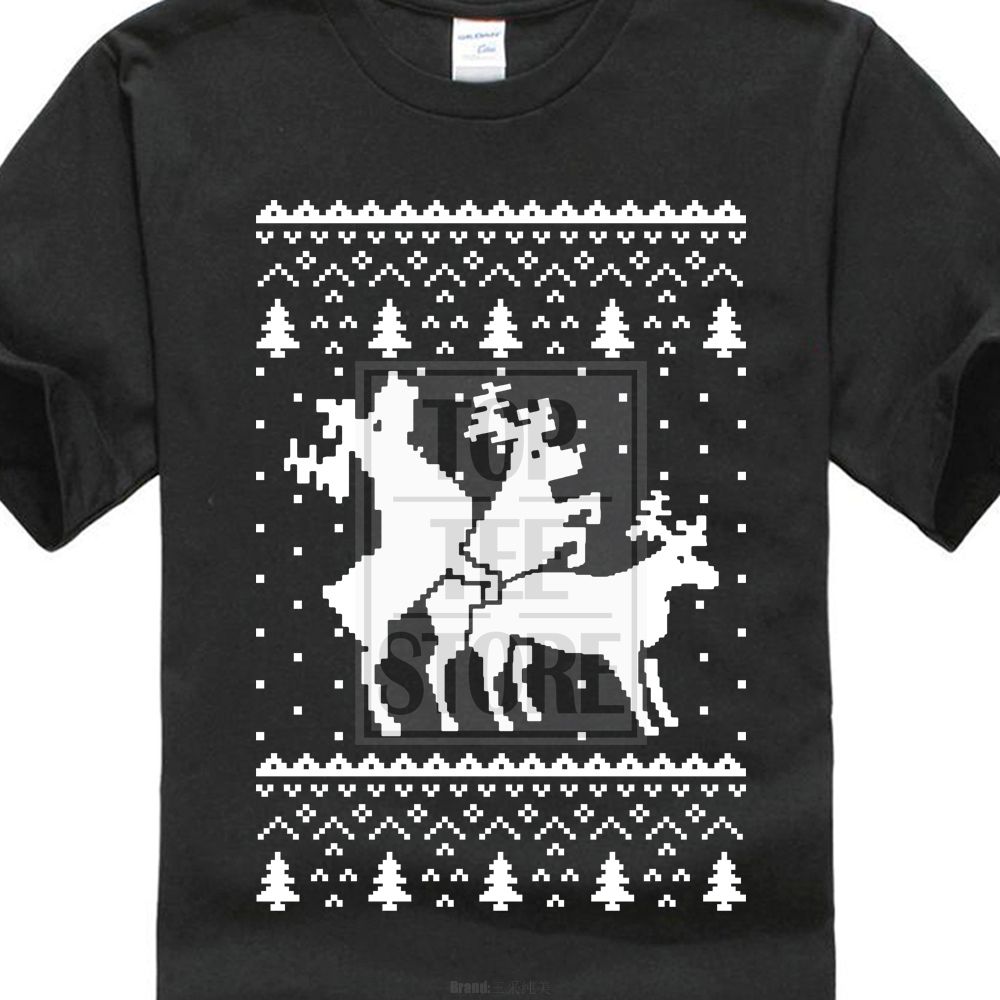 Diseño Moda Para Hombre Feo Fiesta De Navidad Suéter Joroba Renos Camiseta Divertida Camiseta De Regalo Hombres Marca De 22,88 € | DHgate