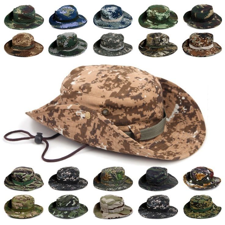 US Combat Army Style Gi Bush Hat Sun Cap