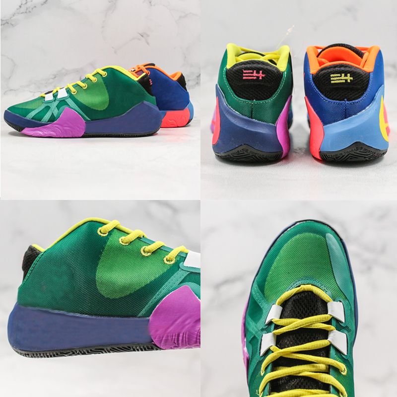 colorful basketball shoes