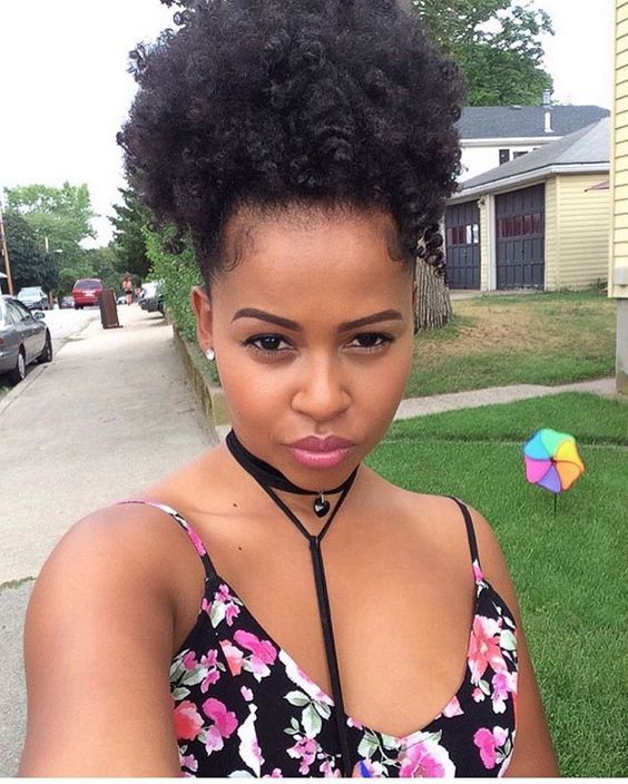 Afro Kinky Ponytail Chignon Updo Clip In Pony Tail Human Hair