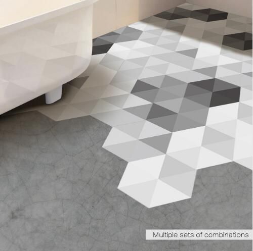 Self Adhesive Floor Tiles Sticker Waterproof Bathroom Kitchen