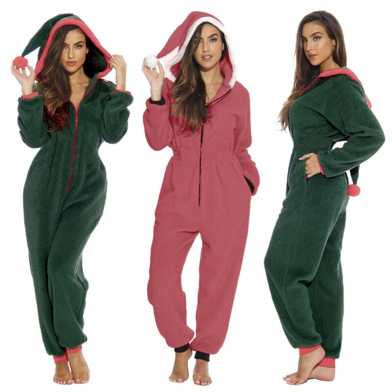 christmas pj jumpsuit