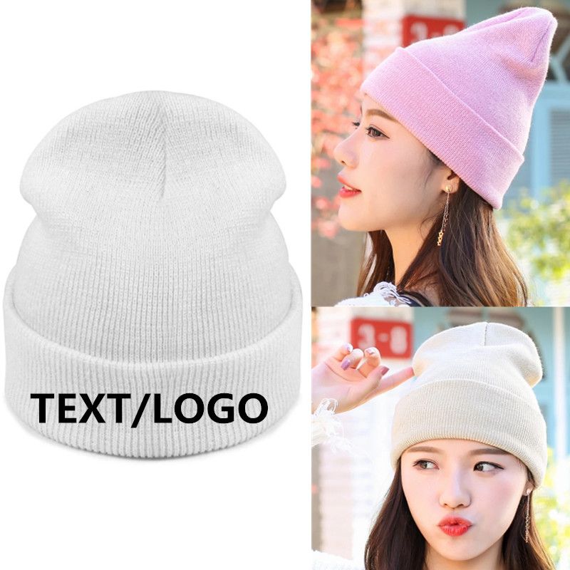 custom embroidered knit hats