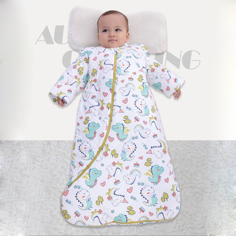 infant sleep bag with sleeves