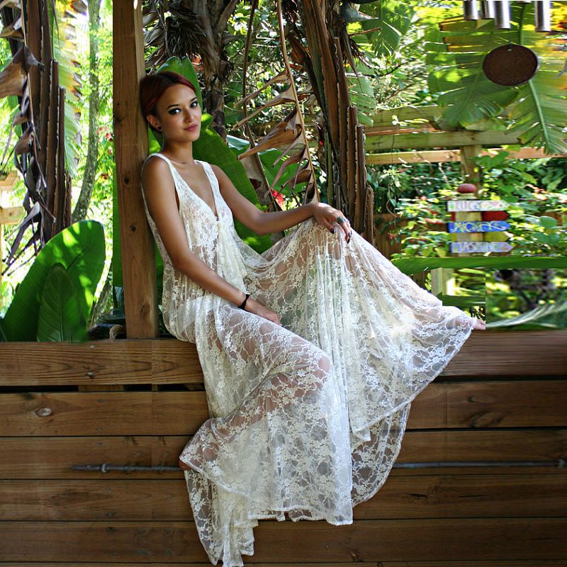 casual maxi wedding dresses