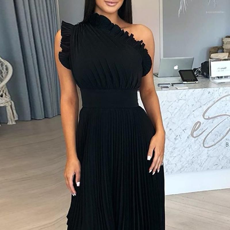 pleated work dress
