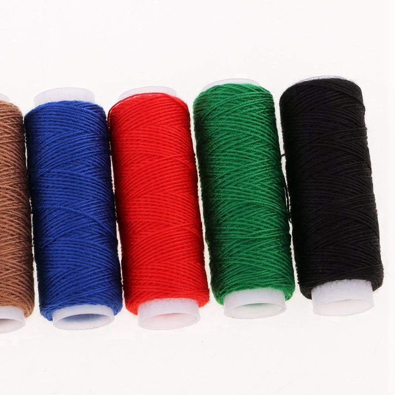 10pc white shoes bags jean thread real strong thick Sewing thread Spools thread