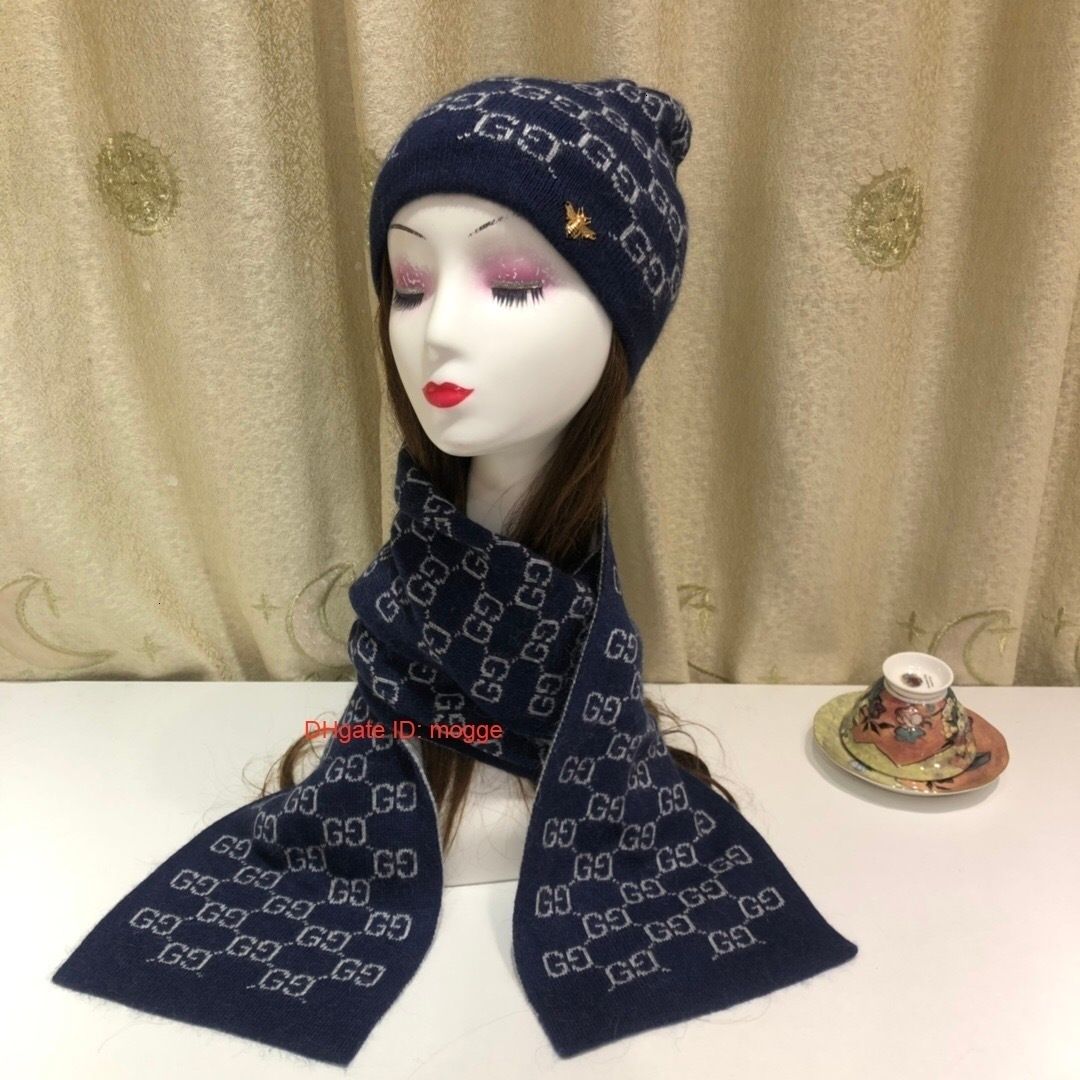 2019 New Knitted Caps Scarf Sets Women Fashion Knitted Cap Winter Men Cotton Warm Hat Scarves Set 1003003 From Fenash6 52 83 Dhgate Com