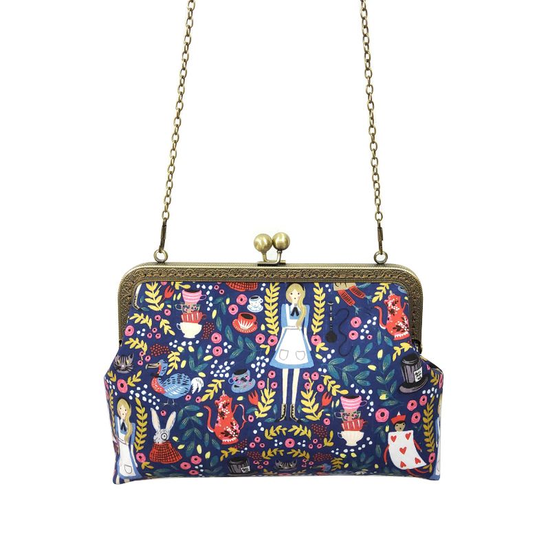 alice in wonderland crossbody bag