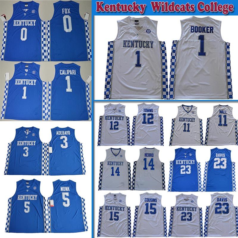 kentucky wildcats anthony davis jersey