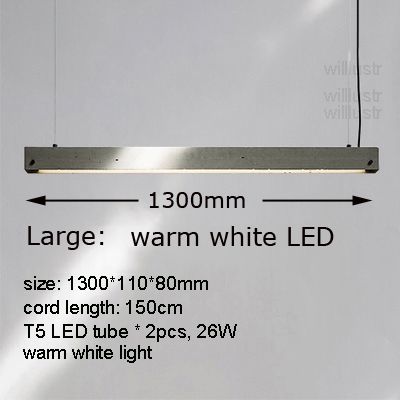 LED branco grande e quente