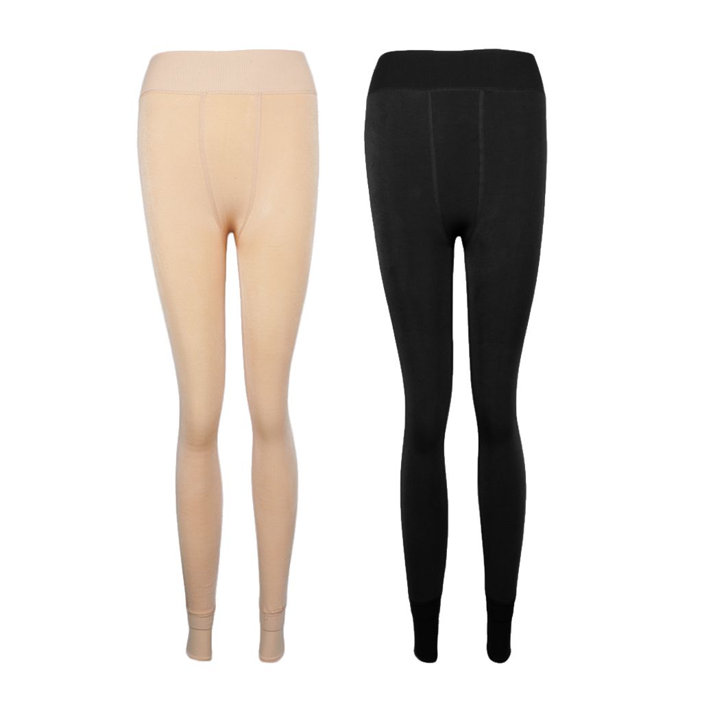Skin color thermal leggings clearance