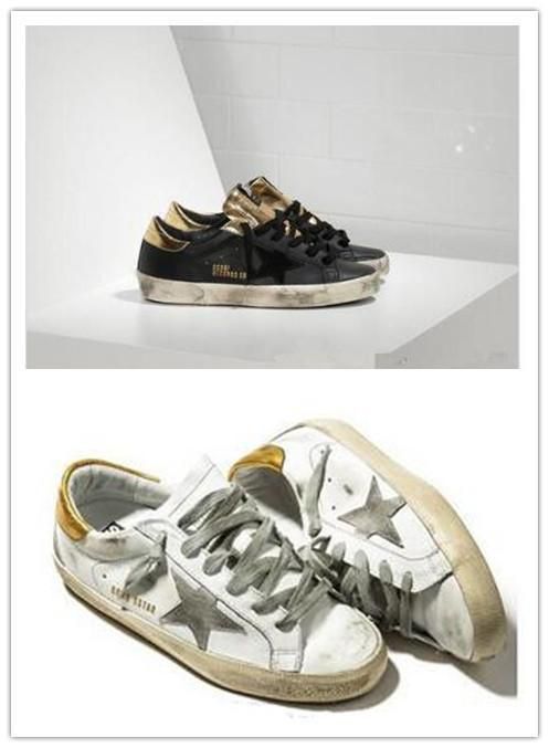 gold platform trainers