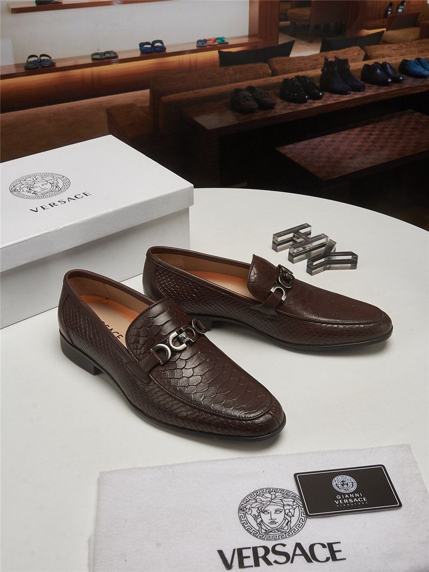 versace men's dress shoes