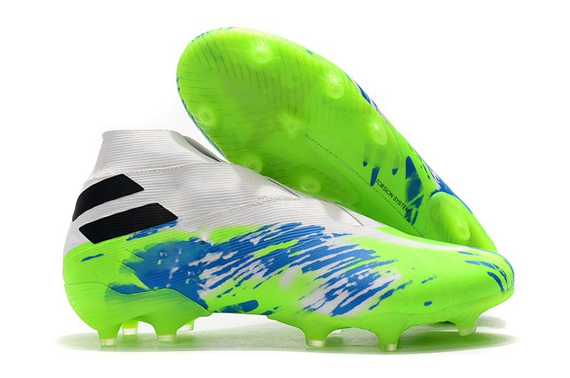 Mens Messi Nemeziz 19+ Sin Cordones FG As 19 X 19.1 Zapatos Slip On De Fútbol De Fútbol Alta Botas Del Tobillo Tacos Tamaño US6.5 11 De 53,82 € | DHgate