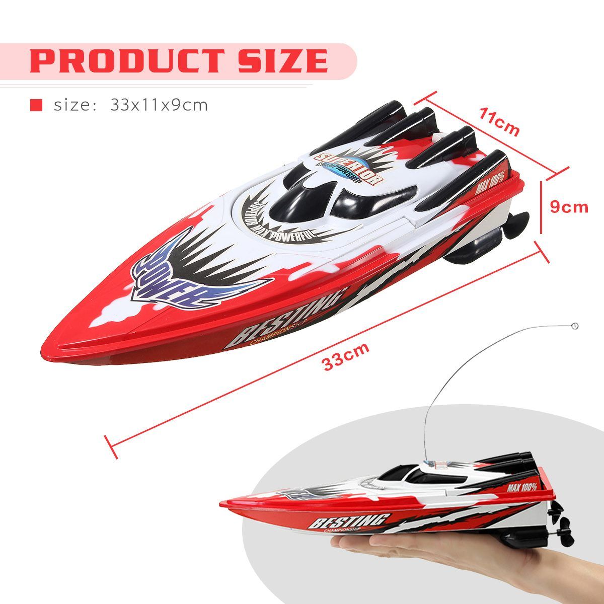 remote boats for adults