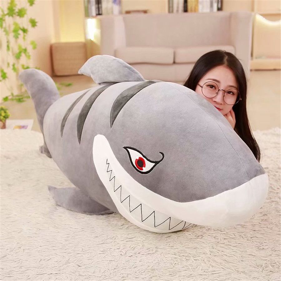big shark pillow