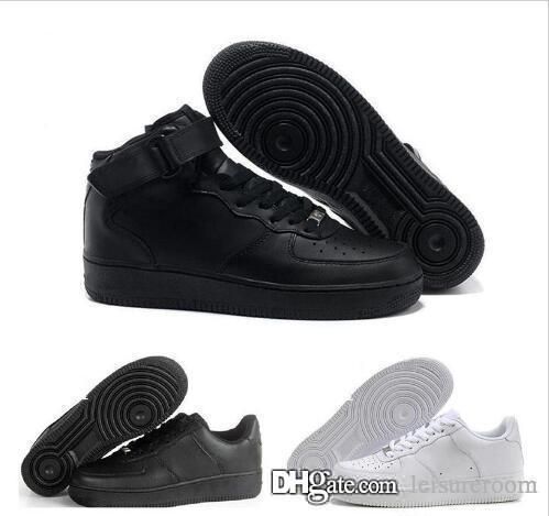 Compre Nike Air Force One Con Caja CORK Para Hombres, Mujeres, Zapatos  Casuales De Alta Calidad One 1 De Corte Bajo, Zapatillas De Deporte Al Aire  Libre De Color Blanco Y Negro