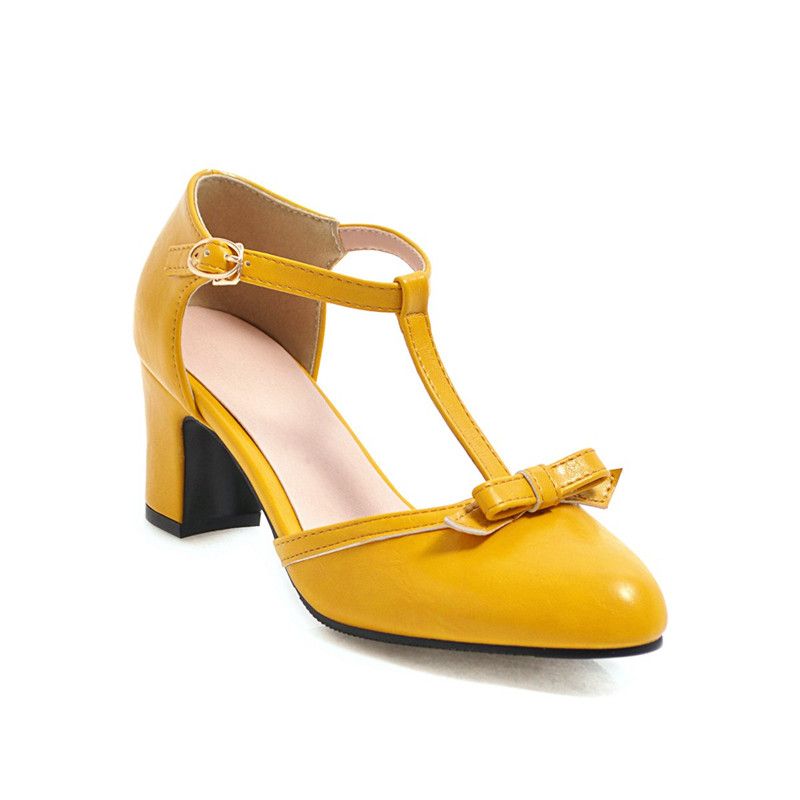 yellow heels in store