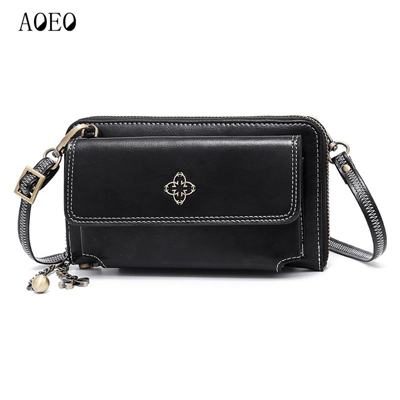 women's wallet purse with shoulder strap