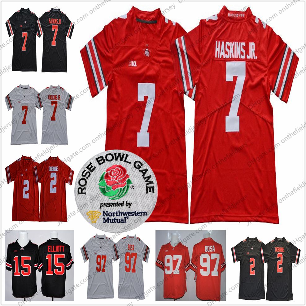 Ohio State Buckeyes 2 JK Dobbins 7 Dwayne Haskins Jr. 97 Nick Bosa 16