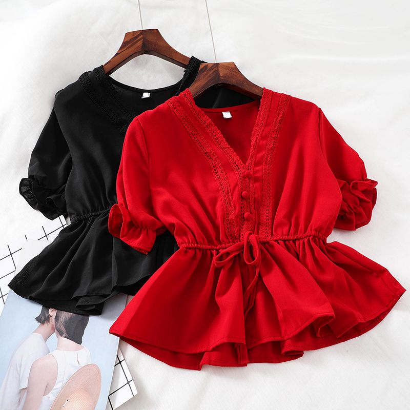 shirt peplum top