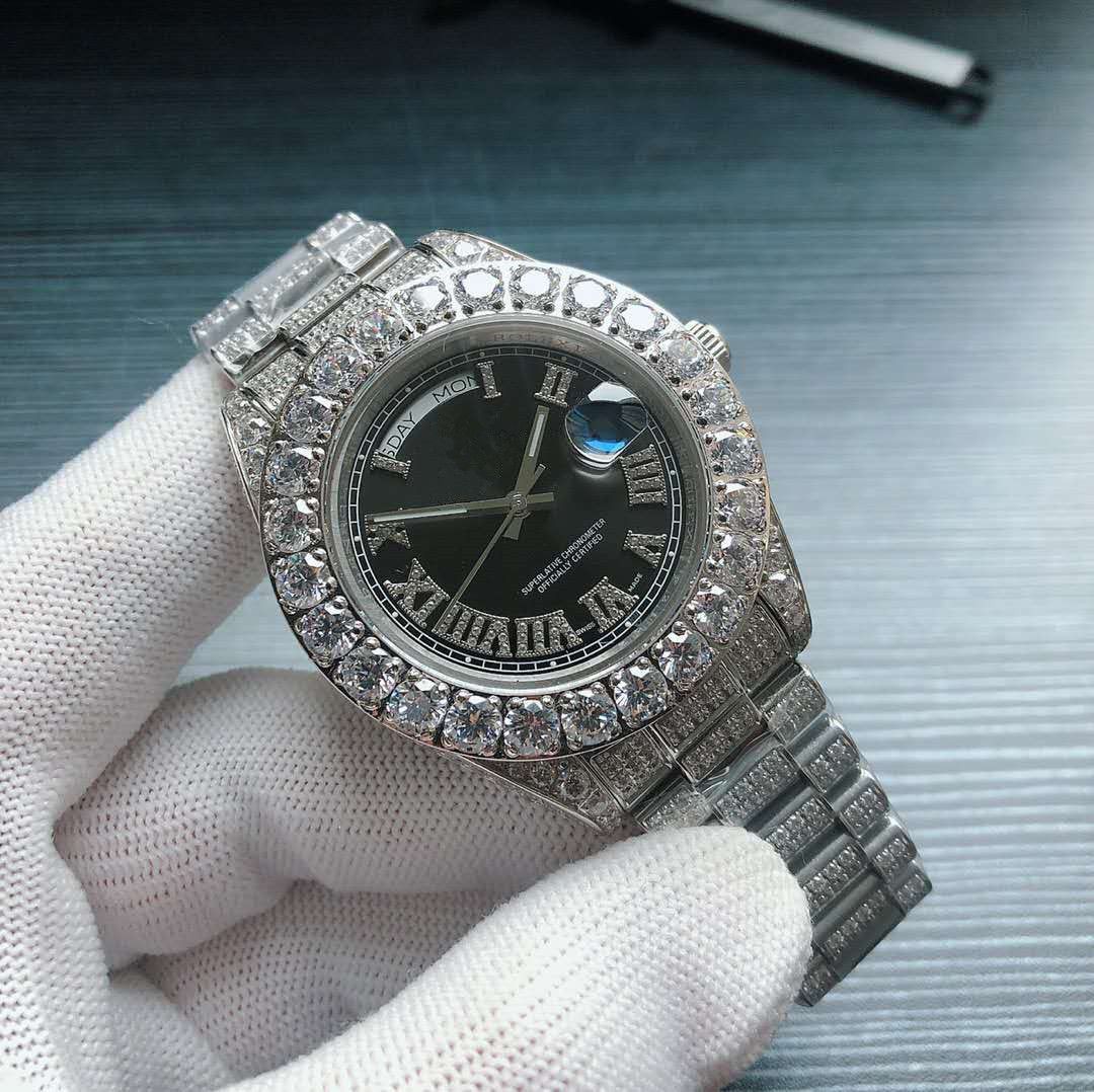 Koop SJ Productie Luxe Diamant Horloge Luxe Heren Horloges Designer  Horloges Herenhorloges Diamant Horloges Automatisch Mechanisch Horloge  Goedkoop | Snelle Levering En Kwaliteit | Nl.Dhgate