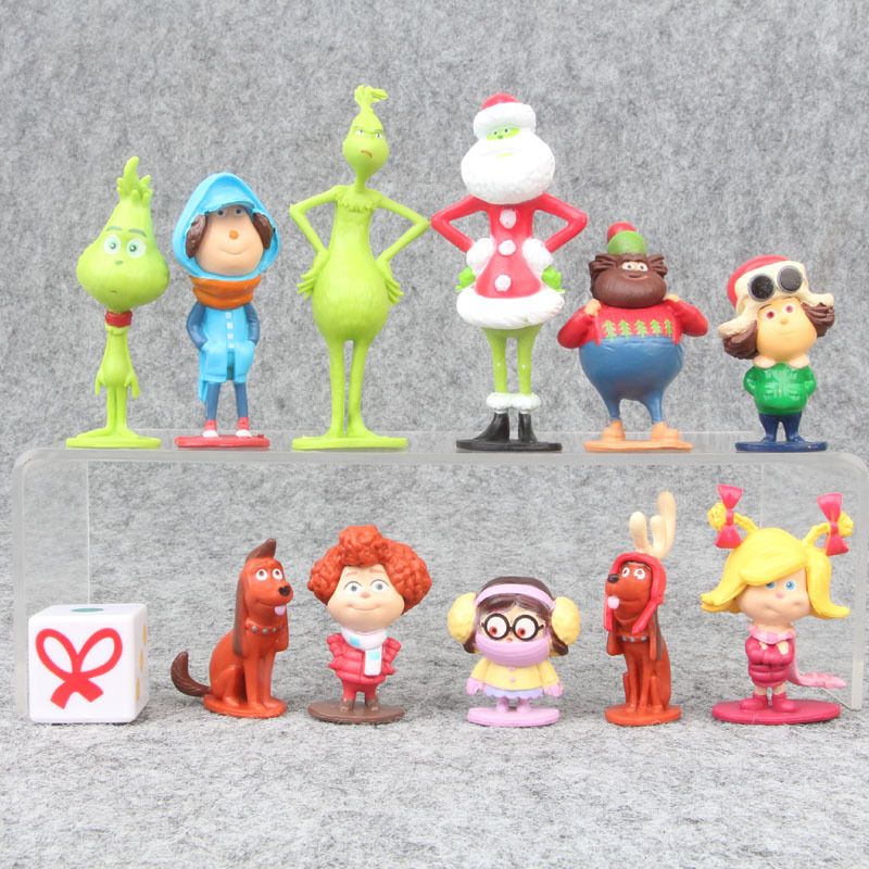 the grinch action figures