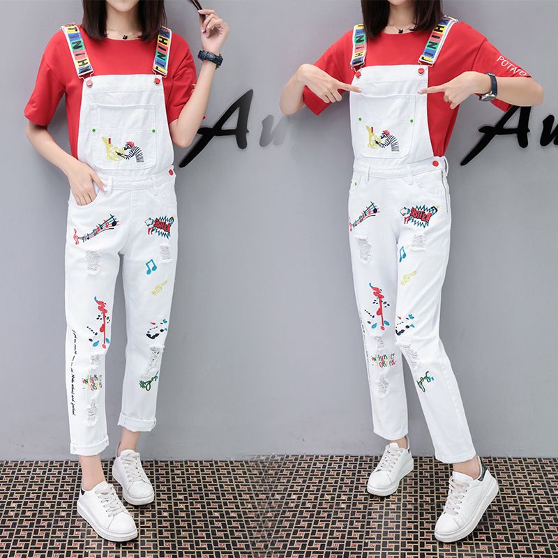white denim jumpsuit womens